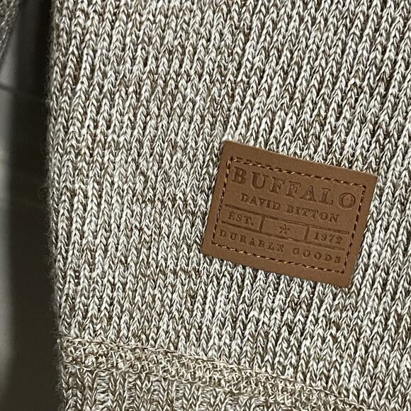 Buffalo David Bitton Fleece Plaid Lined Pullover Jumper Sweater Size XL - Picture 4 of 7